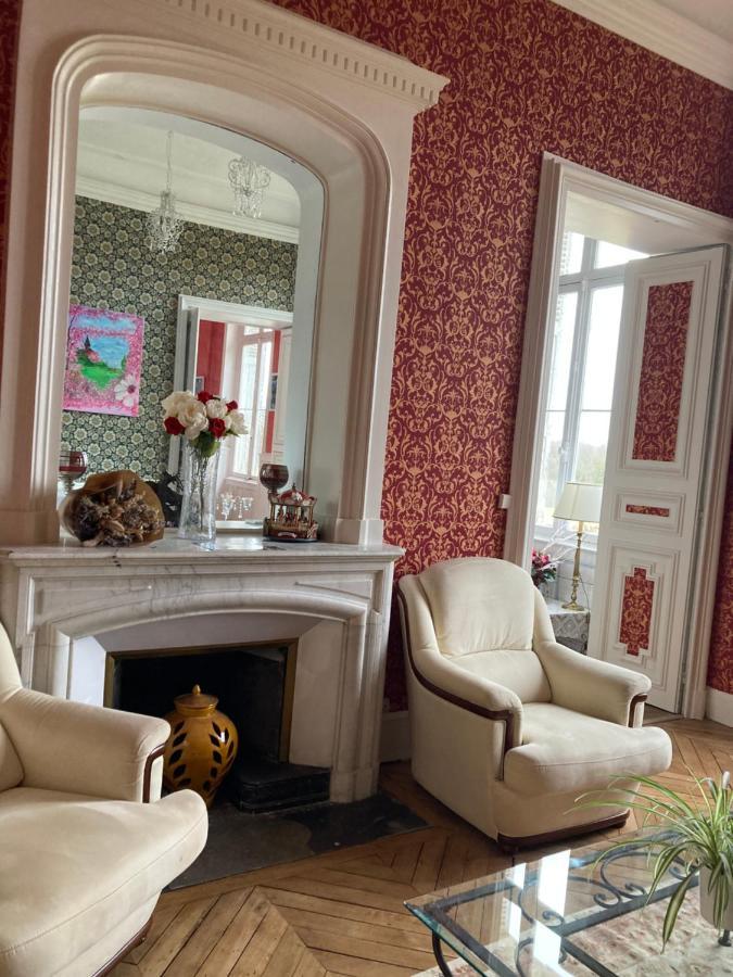 Chateau De La Bouchatte Chambre Les Roses Chazemais Exterior foto